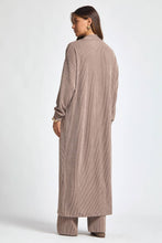 Longline Cardigan + Relaxed Pants 2 Piece Set