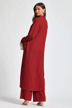 Longline Cardigan + Relaxed Pants 2 Piece Set