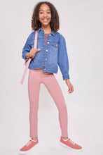 Girls Basic Oversized Denim Jacket