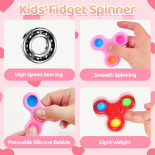 32-Pack Valentine Cards with Stress Relief Fidget Spinn Toy