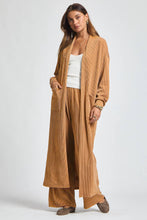 Longline Cardigan + Relaxed Pants 2 Piece Set