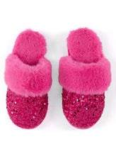 FIESTA SLIPPERS, MAGENTA