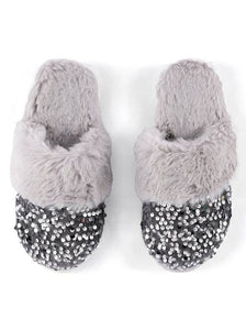 FIESTA SLIPPERS, SILVER