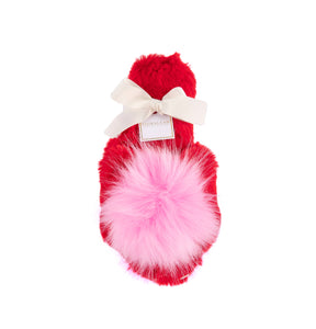 AMOR SLIPPERS, RED