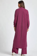 Longline Cardigan + Relaxed Pants 2 Piece Set