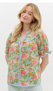 Marigold Bloom Top