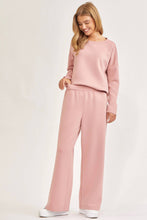 Tunic Top + Straight Pants Travel Modal Set