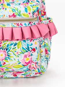 Flower Kids Ruffle Backpack