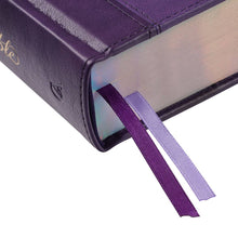 Purple Faux Leather Hardcover KJV My Creative Bible