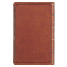 Brown Faux Leather Giant Print King James Bible