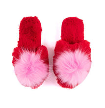 AMOR SLIPPERS, RED