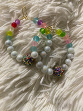 Frosted Pearl Confetti Earrings