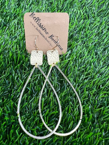 Large Teardrop Earrings