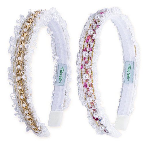 Confetti Pearl Headbands
