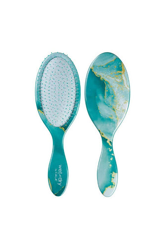 Wet n Dry Detangling Hair Brush Mint Marble