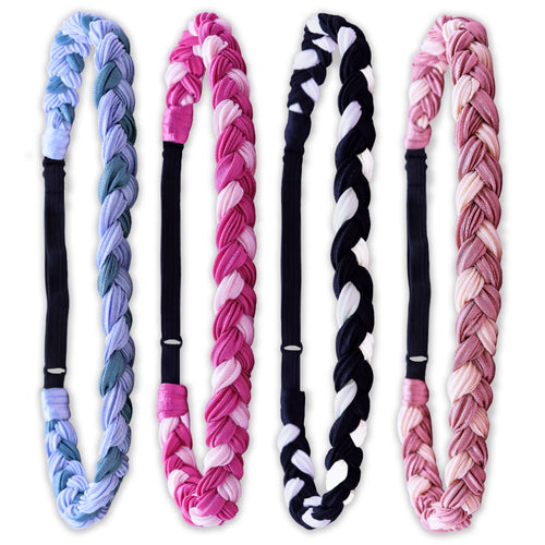 Two Tone Braided Headband