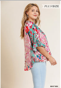 Floral Explosion Top