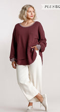 Maroon With Me Tunic