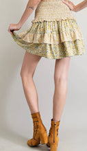 Goldenrod Floral Skirt