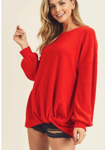 Ruby Red Sweater