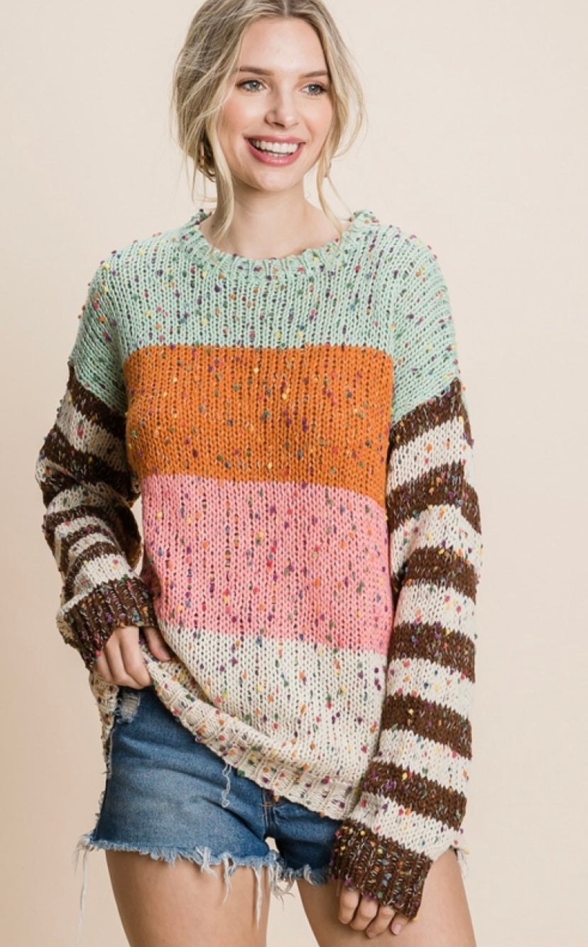Neapolitan Delight Sweater
