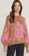 Floral Soft Sweater 