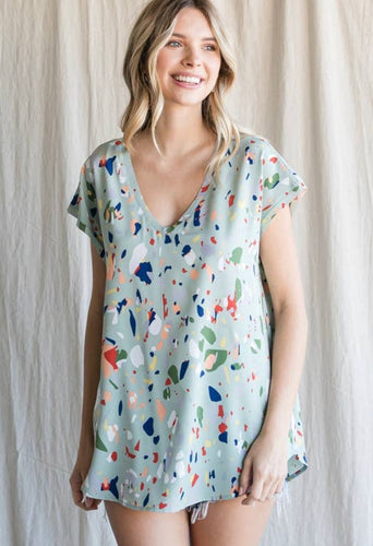 Paint Splatter Top