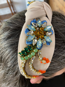 Jeweled Floral Headband