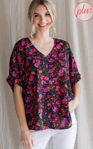 Sugar Plum V Neck
