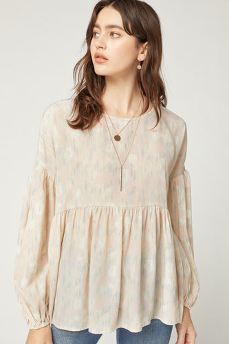 Cotton Candy Baby Doll Top